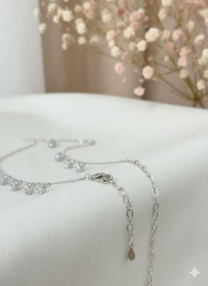 925 Silver Chunky Charm Chain
