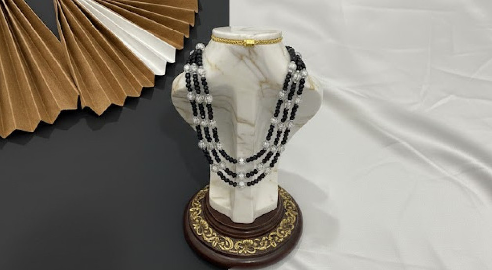 925 Silver Mattar Mala