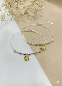 silver 925 light weighted payal