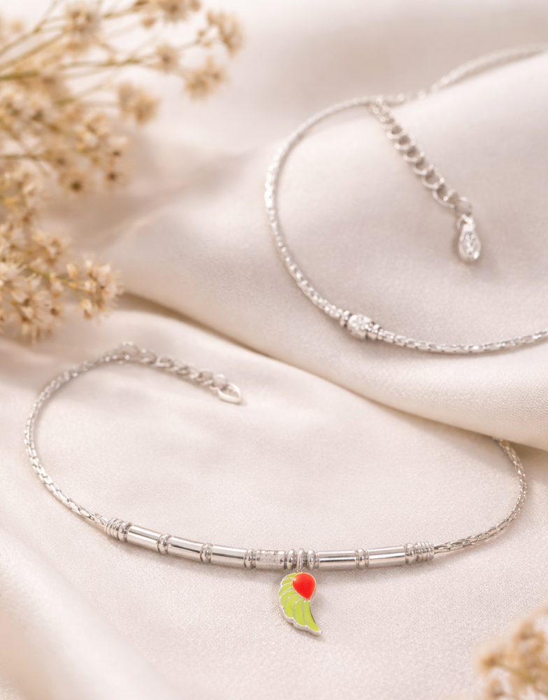 Silver 925 Daily Wear Anklet