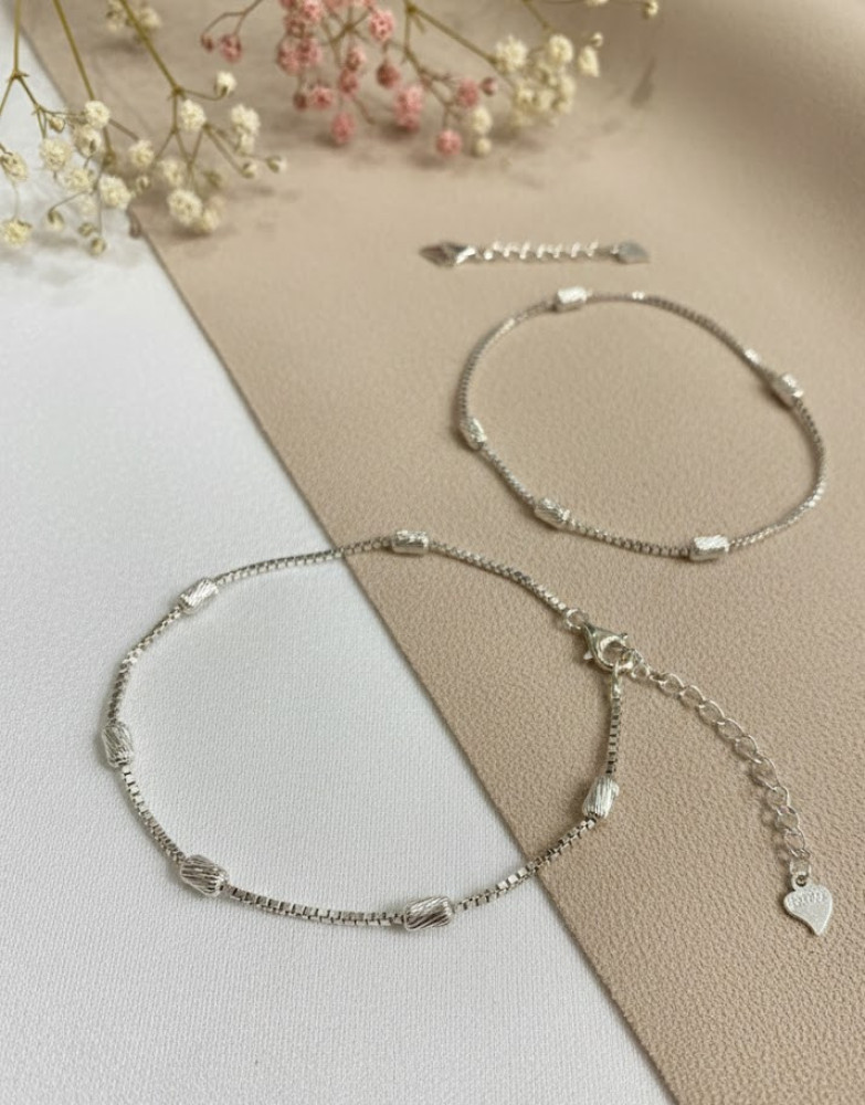 925 Silver Starlight Anklet