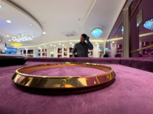 Men’s gold plated silver 925  Italian kadha