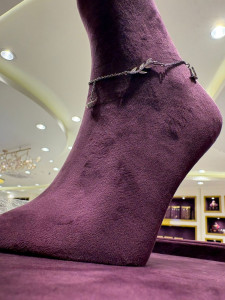 925 silver Italian anklet