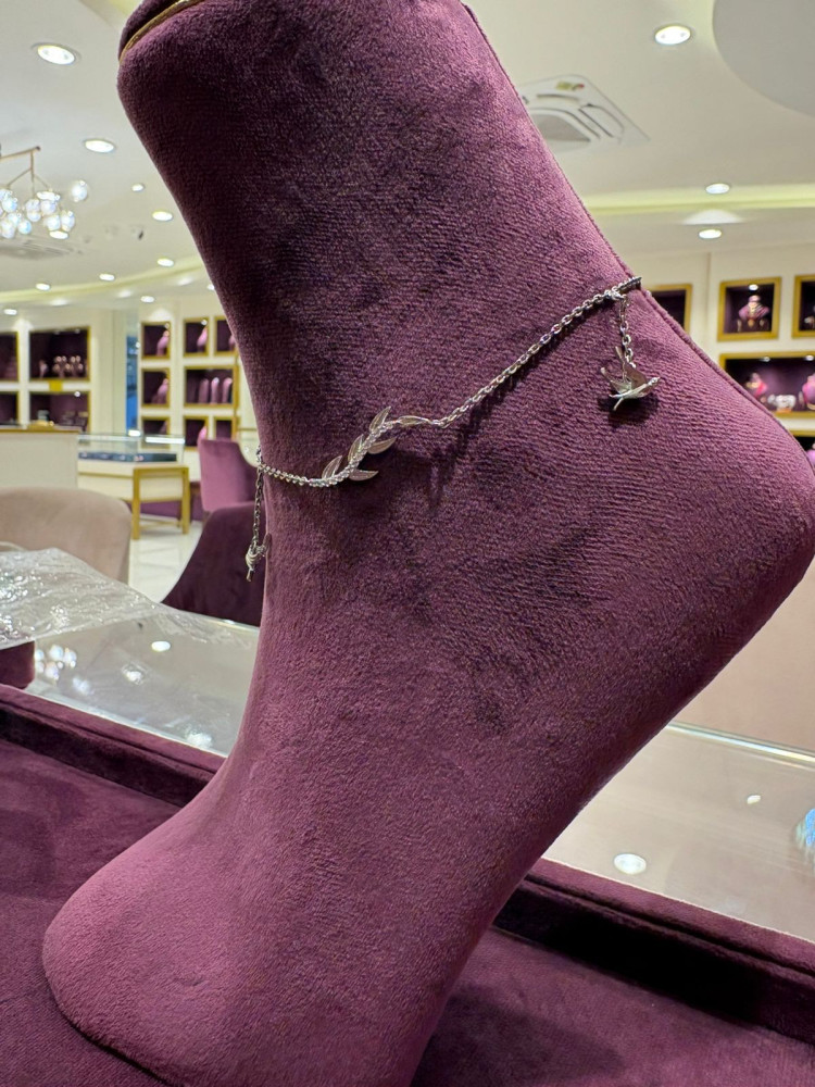 925 silver Italian anklet