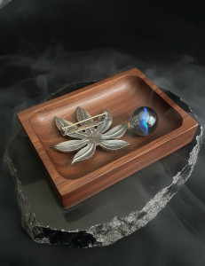 brooch 925 silver microsetting work