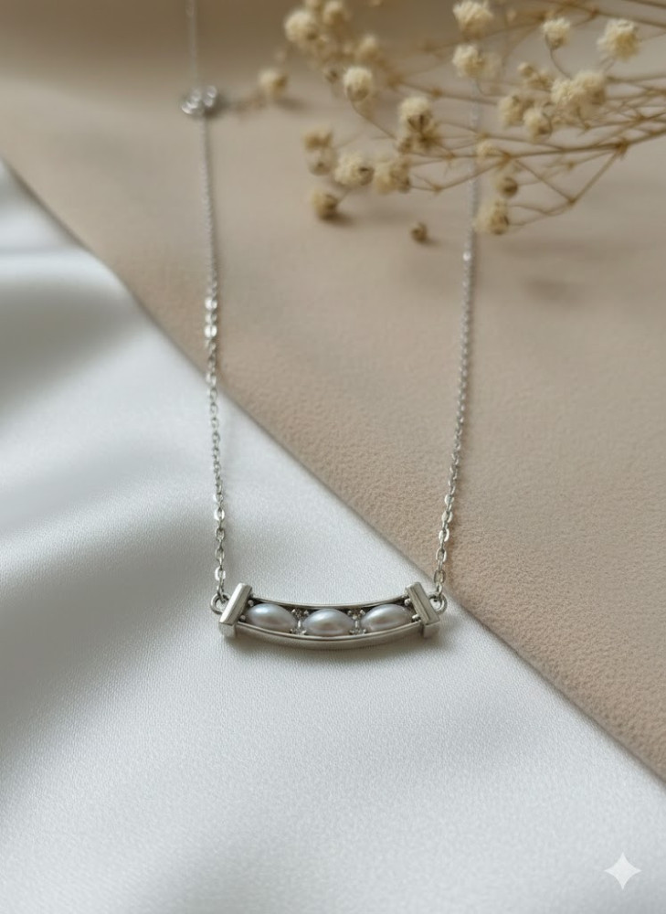 925 Silver Attached Pendant Chain
