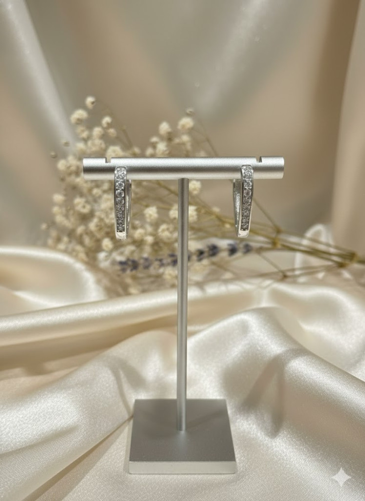 925 Silver Thunder Hoop