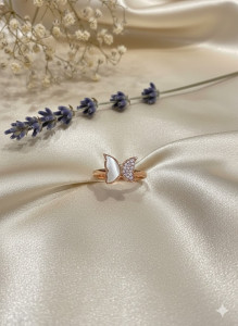 925 silver korean  ring