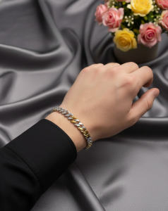 925 silver Mens Braclet