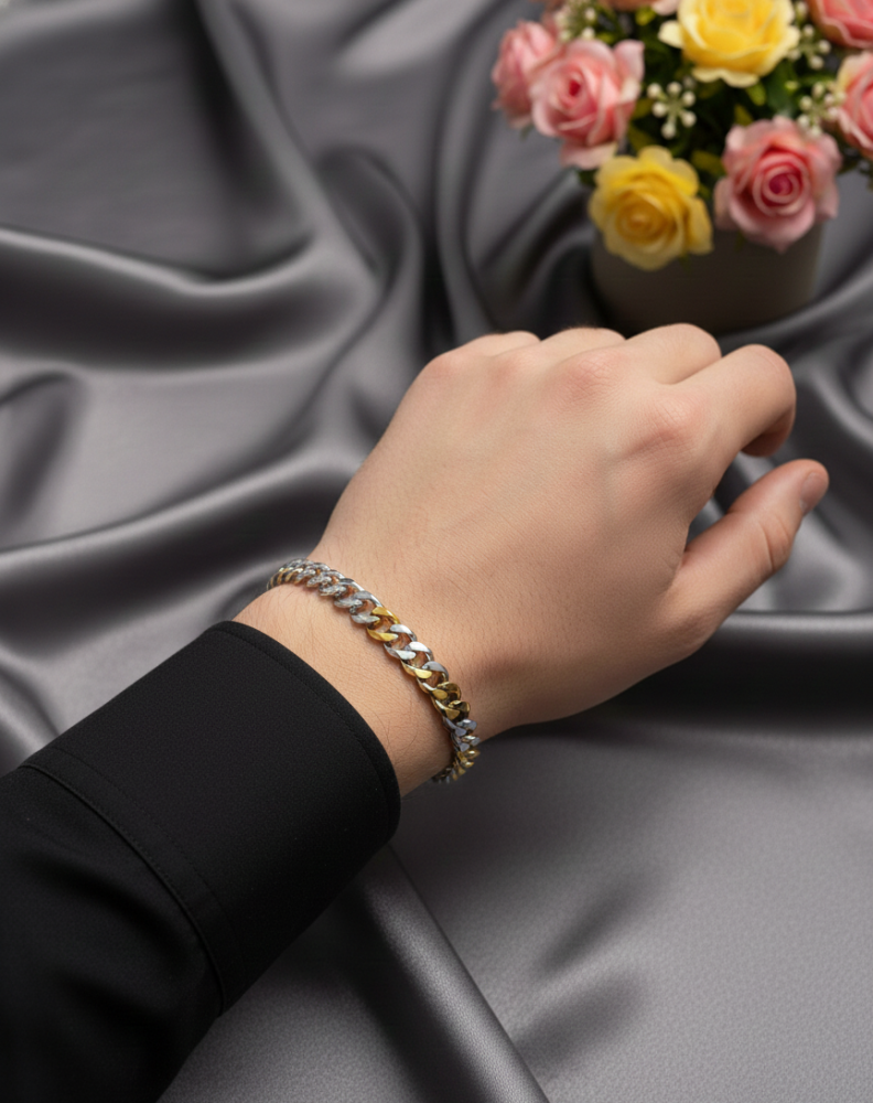 925 silver Mens Braclet