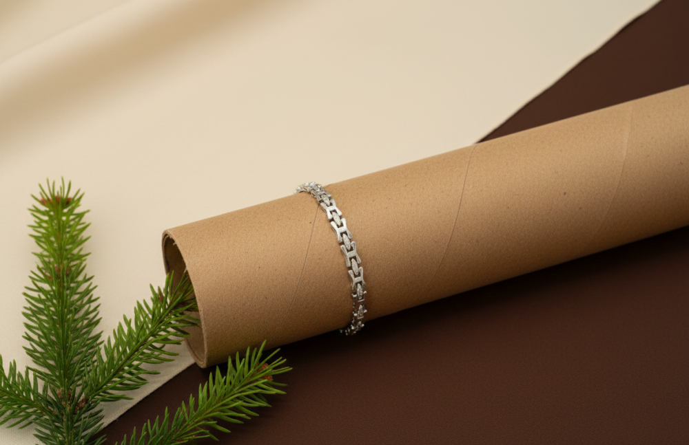 925 Silver Mens Braclet