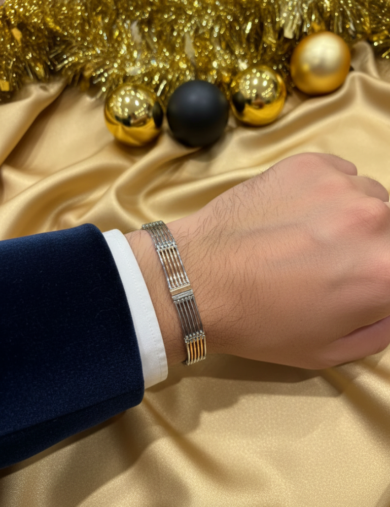 925 silver Mens Barclet