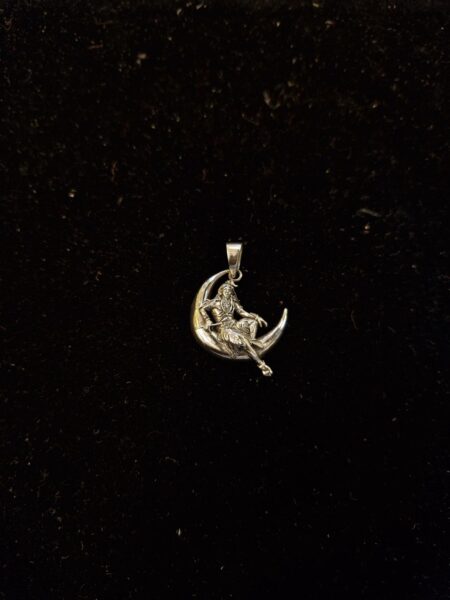 Italian shiv ji pendant made with pure 925 silver