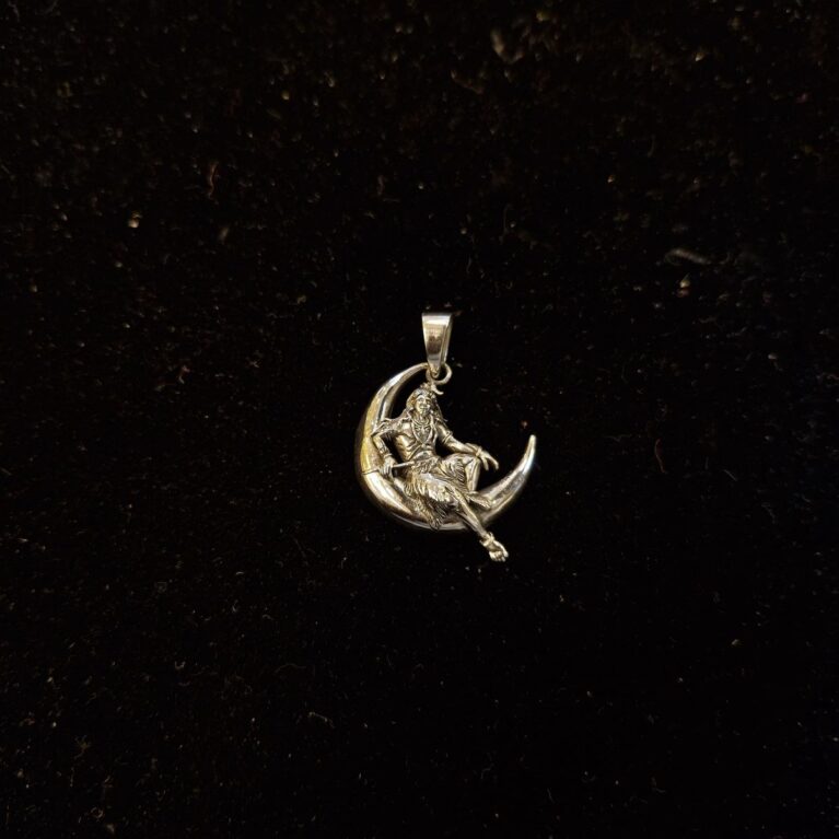 Italian shiv ji pendant made with pure 925 silver