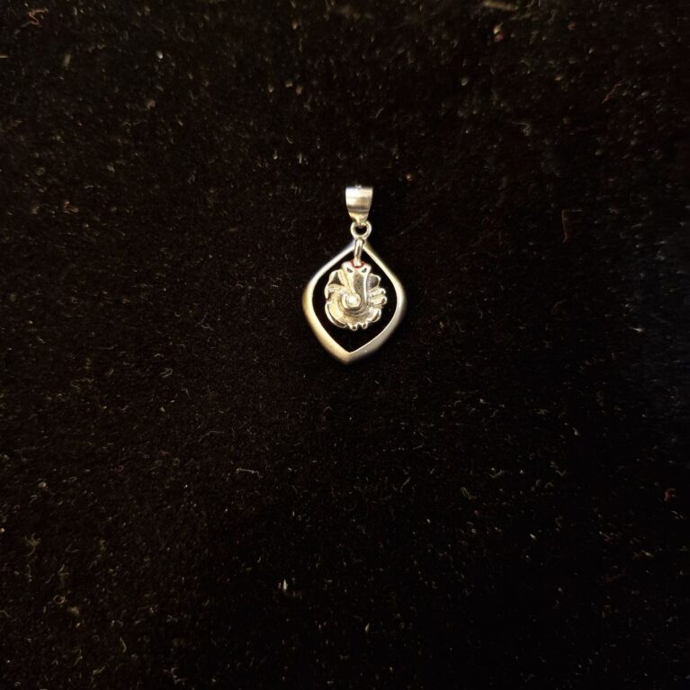 Hanging in middle ganesh ji pendant