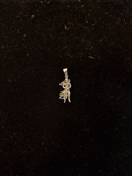 Lord shiv ji pendant in oxidised 925 silver